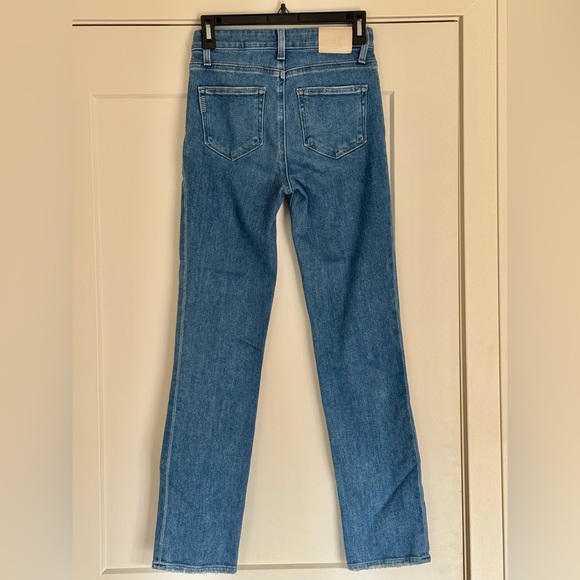 PAIGE Cindy, Princess Blue Straight Leg Jeans. Still sold at Evereve - Picture 5 of 5